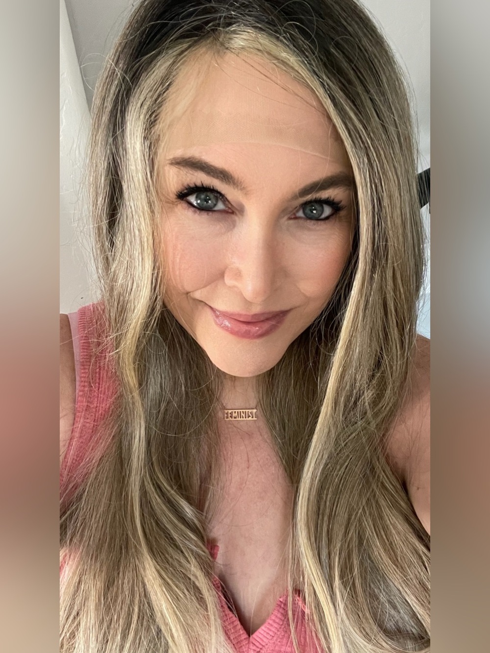 Wigs by Robin- Taylor- Elegant Blonde Wig with Natural Highlights